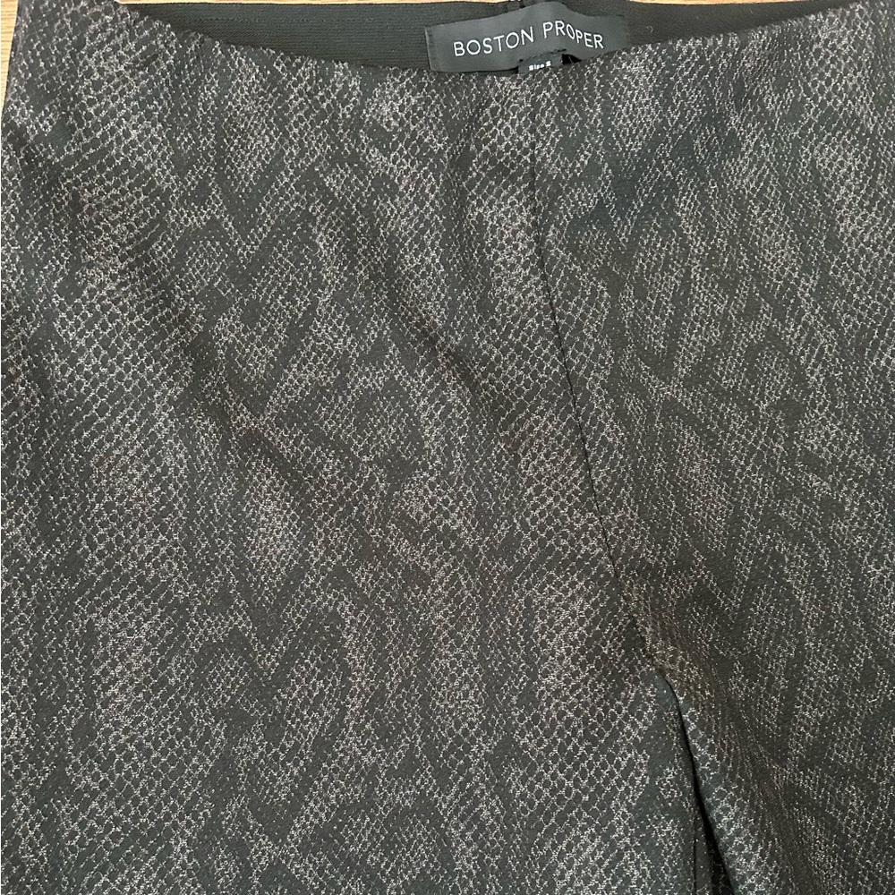 Boston Proper Python Ponte Black/Leggings (NEW without Tag) - Picture 6 of 11